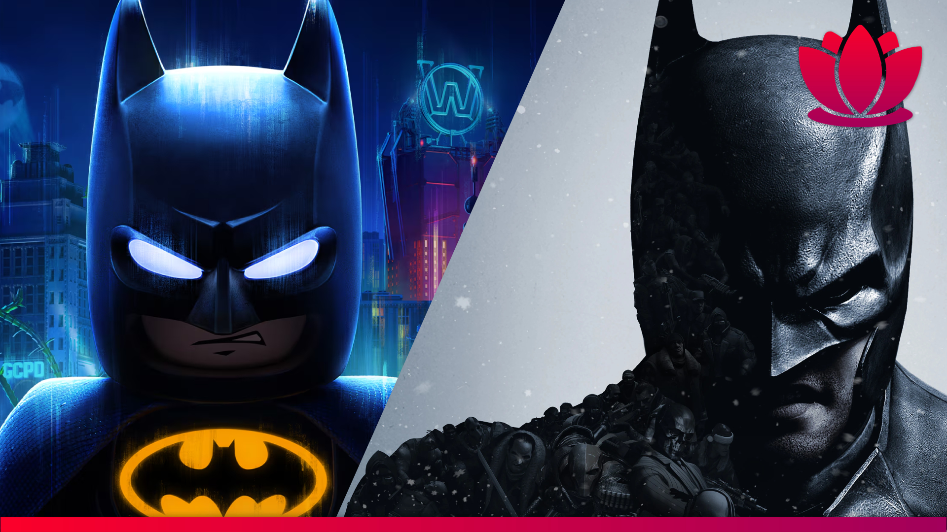 Lego Batman vs Arkham