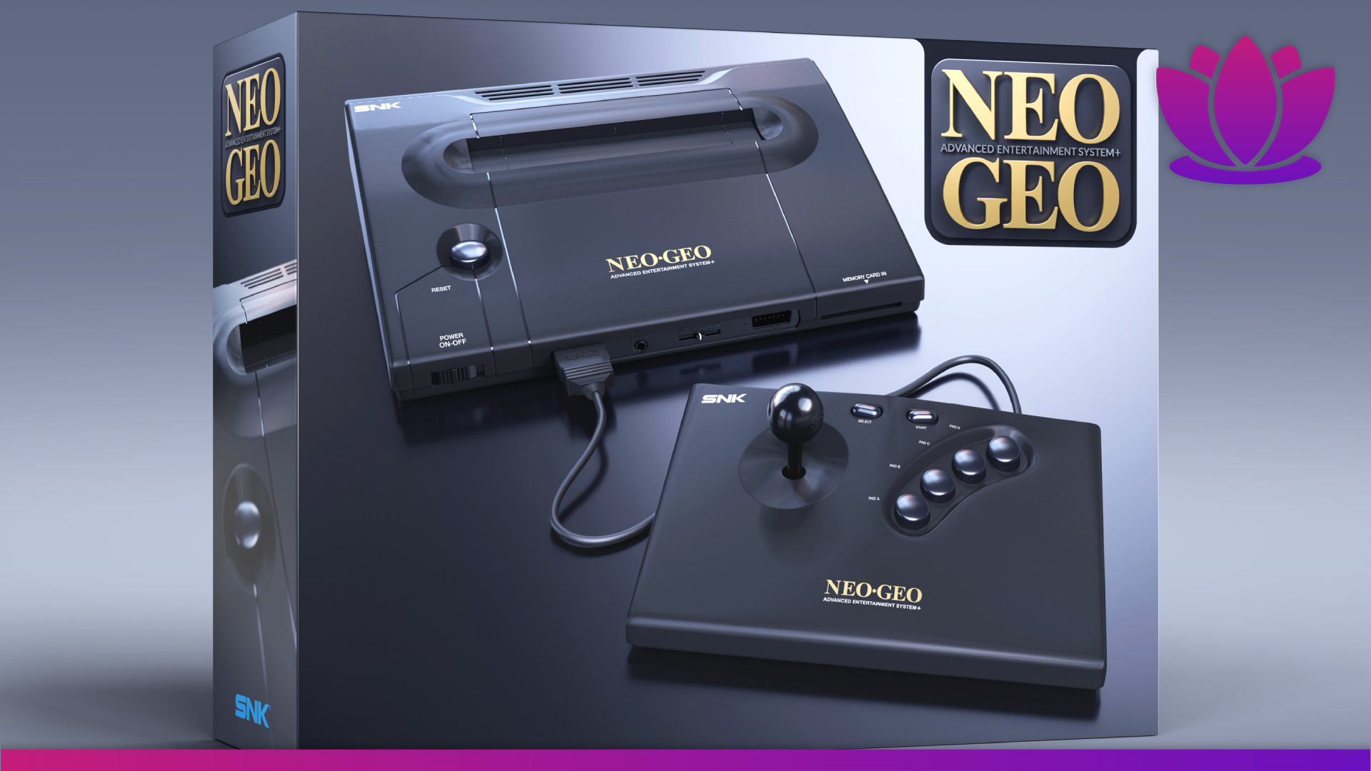 Plaion announces NEOGEO AES+, a faithful recreation of the home-arcade console