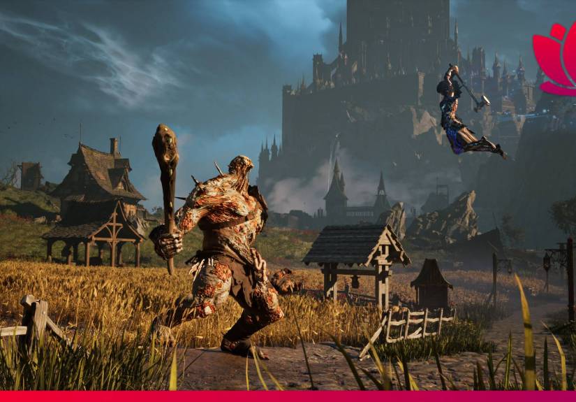 Screenshot from Warlock: Dungeons and Dragons, showing characters in combat.