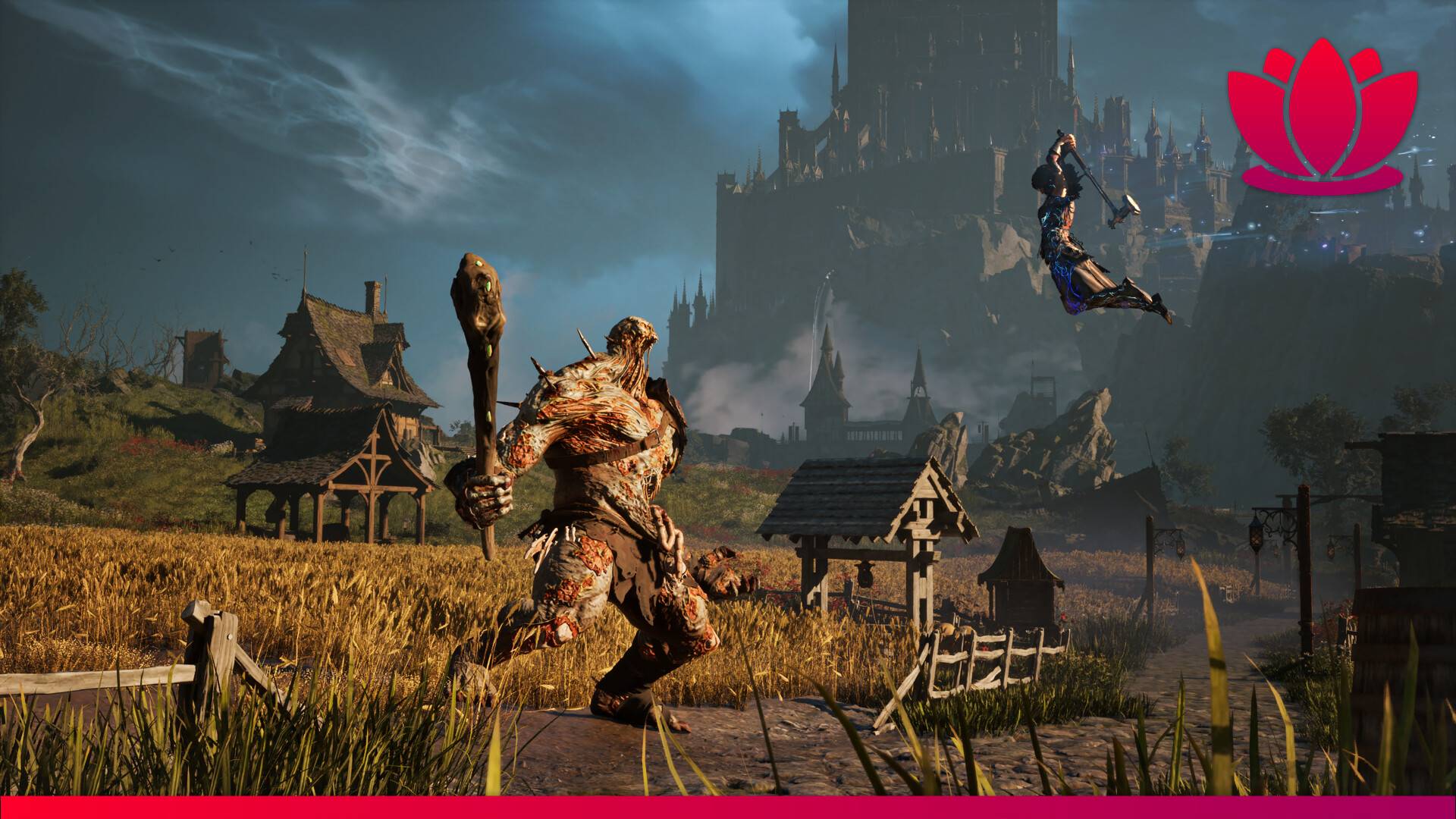 Screenshot from Warlock: Dungeons and Dragons, showing characters in combat.