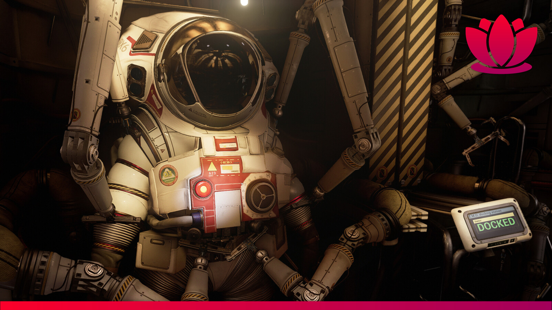 Image from ONTOS video game of a space suit.