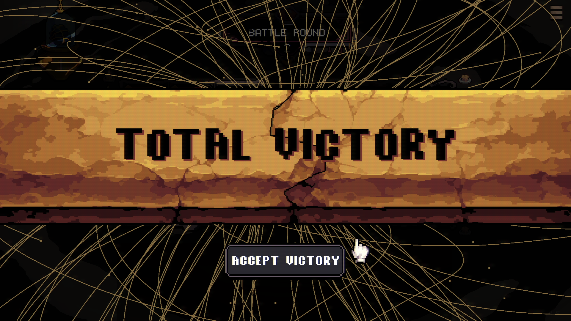 Order Automatica screenshot showing a total victory screen.