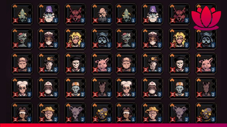 Order Automatica screenshot showing lots of troops lined up in a grid with a pixel art style.
